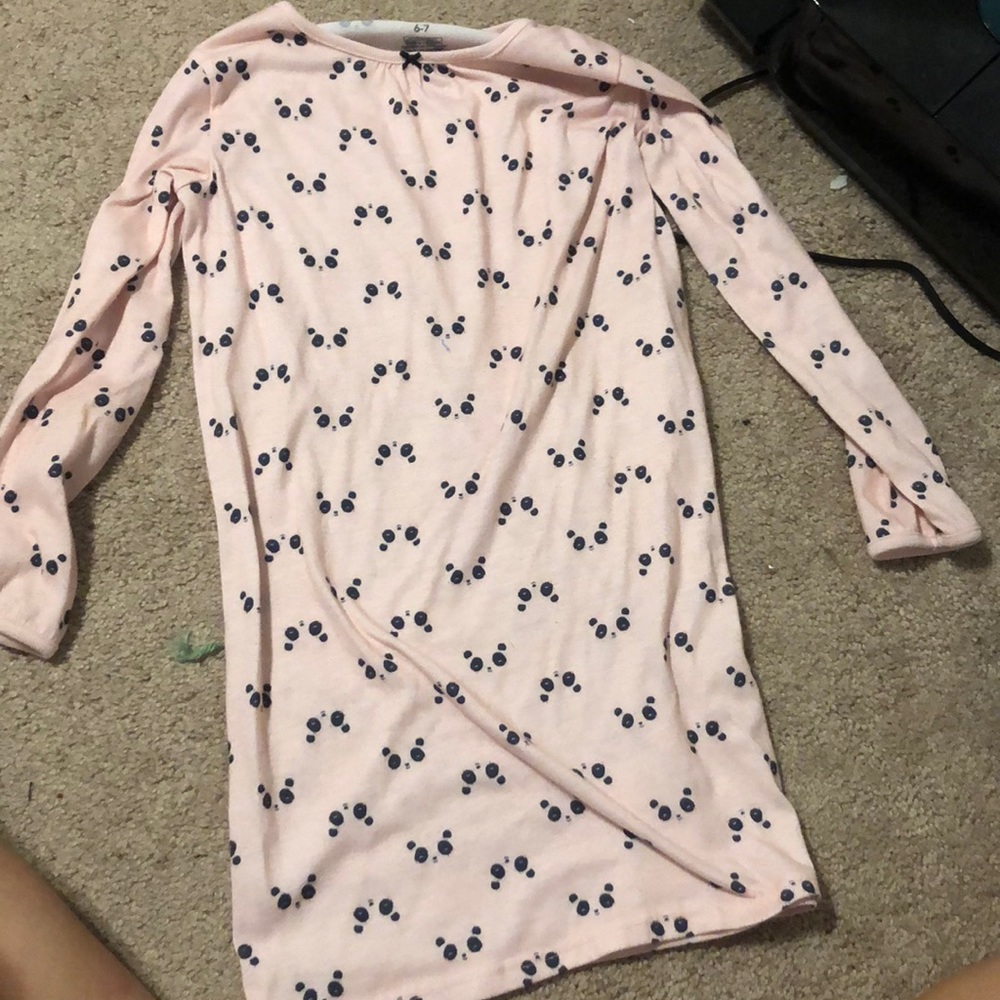 Carter’s panda nightgown